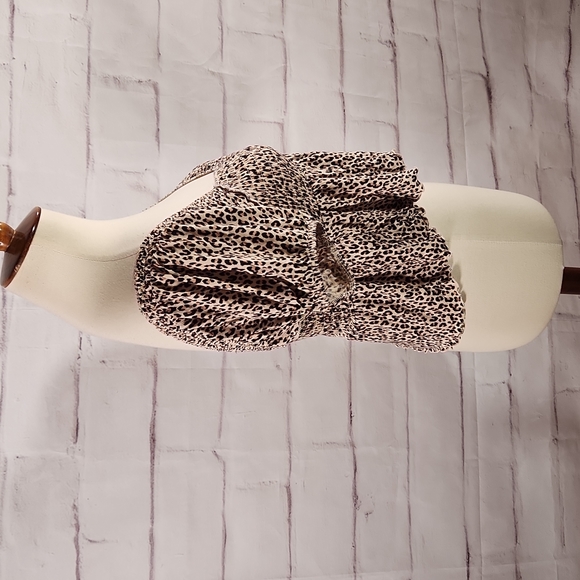 Urban Outfitters Animal Print Crop Top - Picture 3 of 5